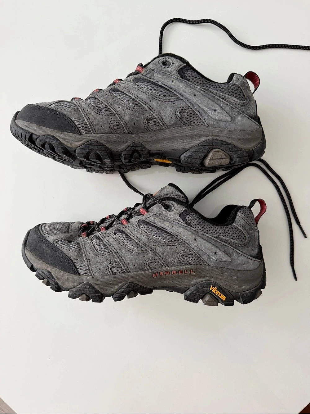 Merrell Moab 2 Vent Men's Gray & Black Hiking Shoes US 10